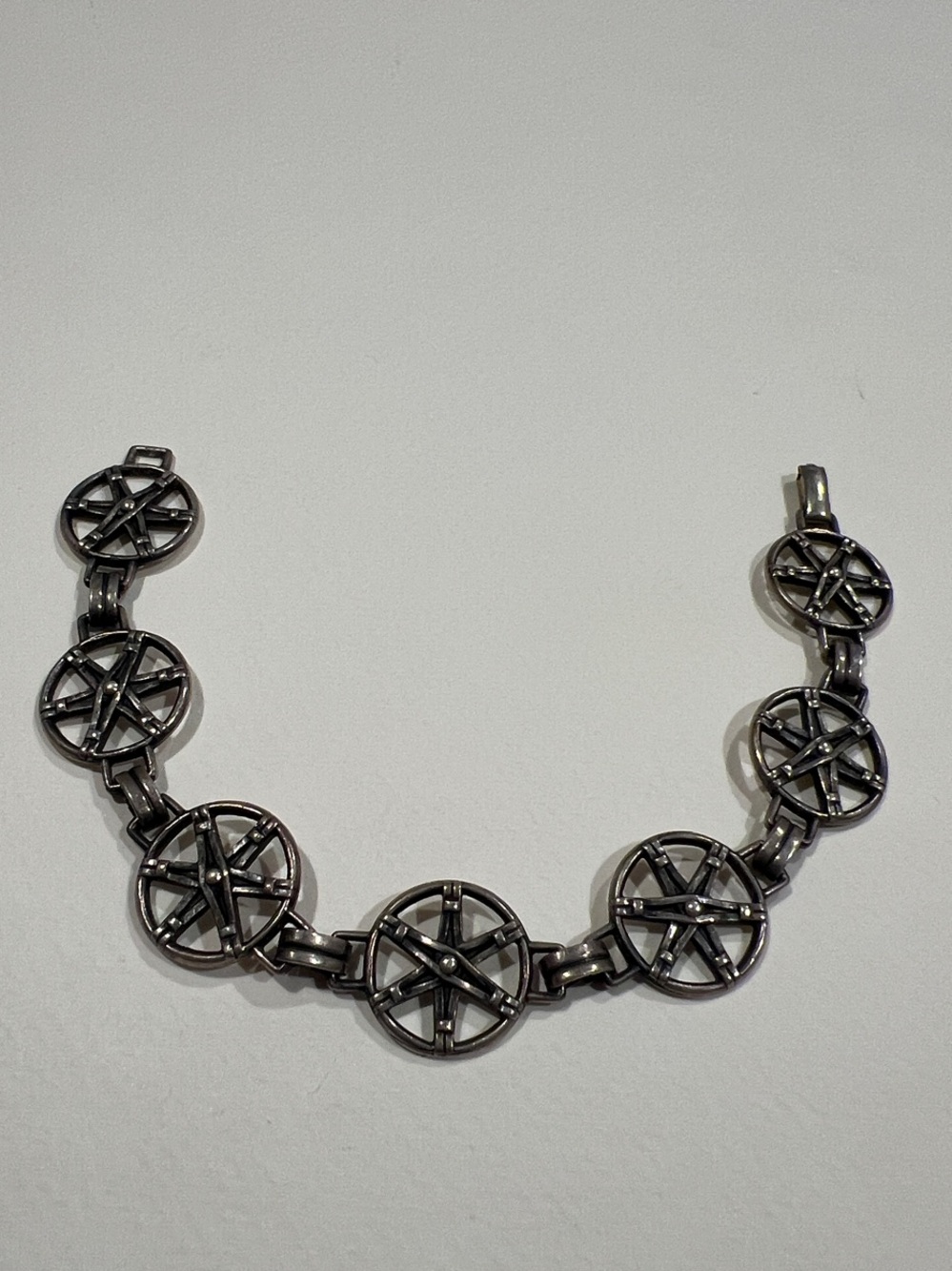 Sterling Silver Wheel Bracelet